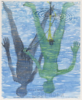 KT 2001 026
<br/>
Zonder titel ("Huilende pissenden schijten van verdriet")
<br/>
<em>Jacobs, Henri (1957)</em>
